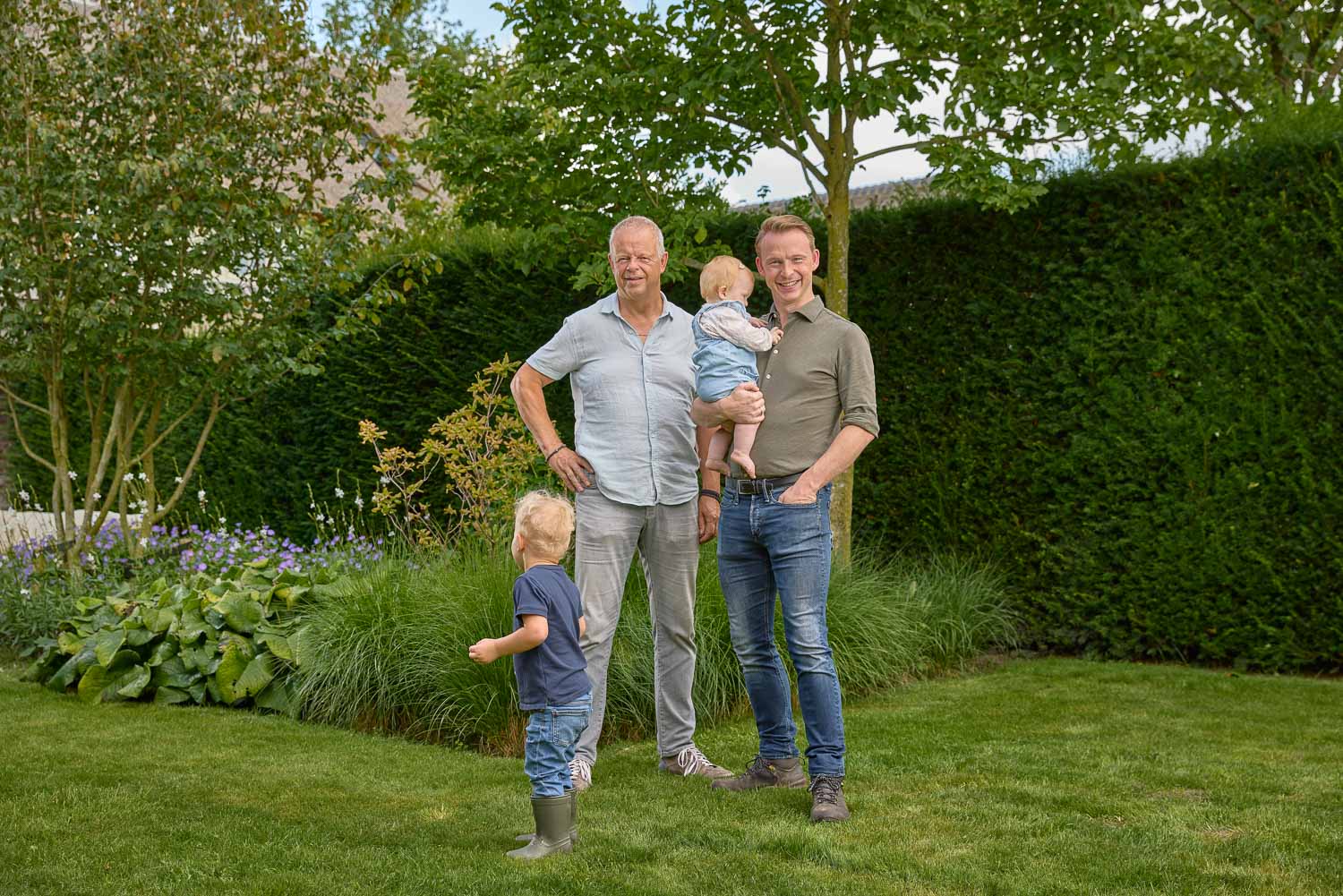 Oprichters Hedgy familie